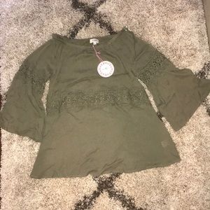 Off the shoulder shirt